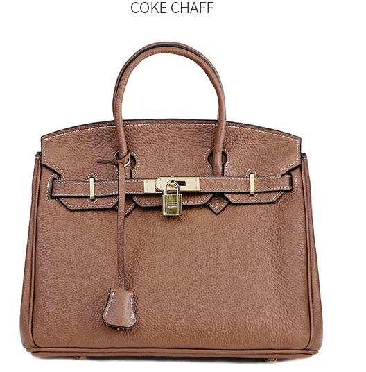 platinum cowhide handbag for women
