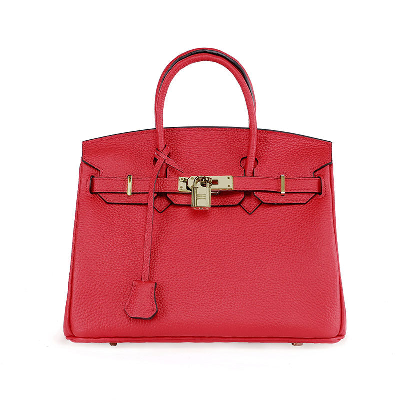 platinum cowhide handbag for women