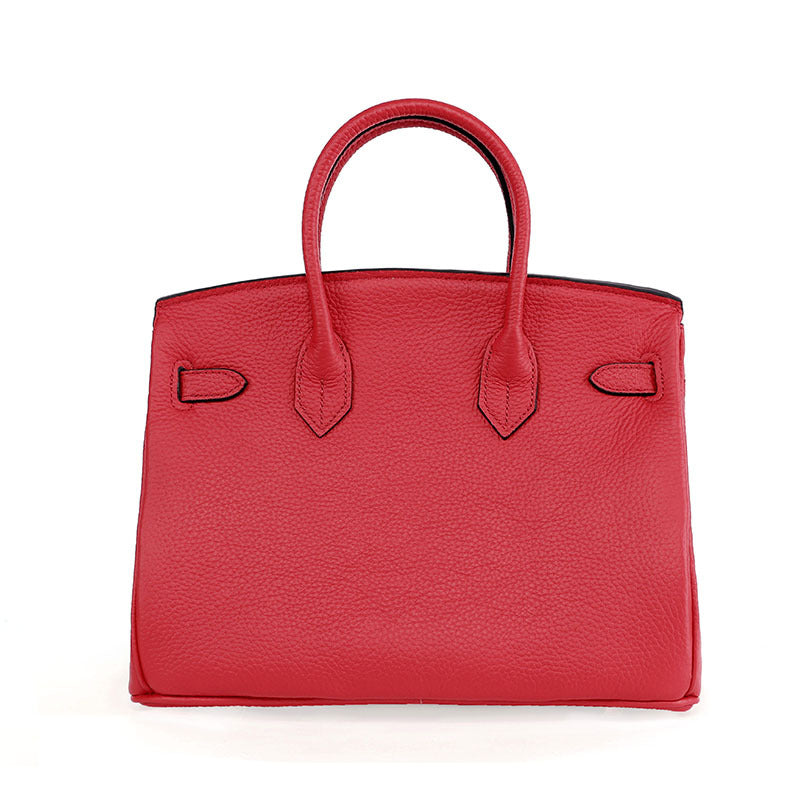 platinum cowhide handbag for women