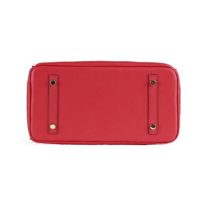 Platinum Bag in First Layer Cowhide for Women