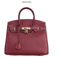 platinum cowhide handbag for women